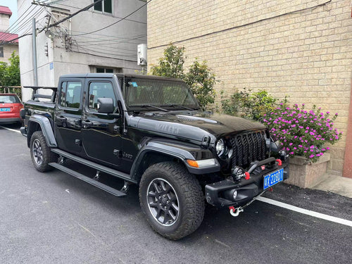 Aluminum Alloy Electric Running Boards for Trucks & SUVs - Auto Retractable Car Side Steps | Non-Slip & Durable (Fits Most South American Vehicles)